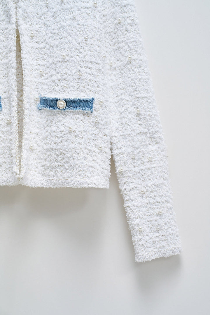 Salsa Cardi/Jacket Pearls & Glitter