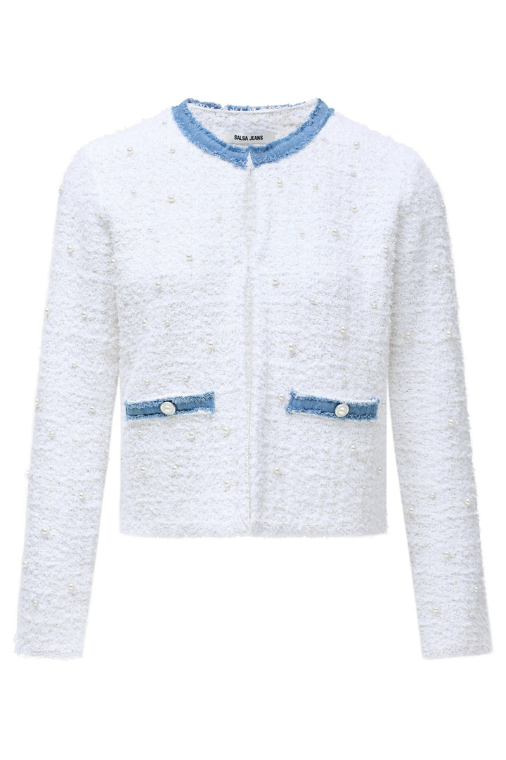 Salsa Cardi/Jacket Pearls & Glitter