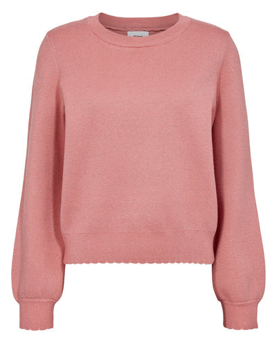 Numph Nubir Pink Lemonade Solid Pullover