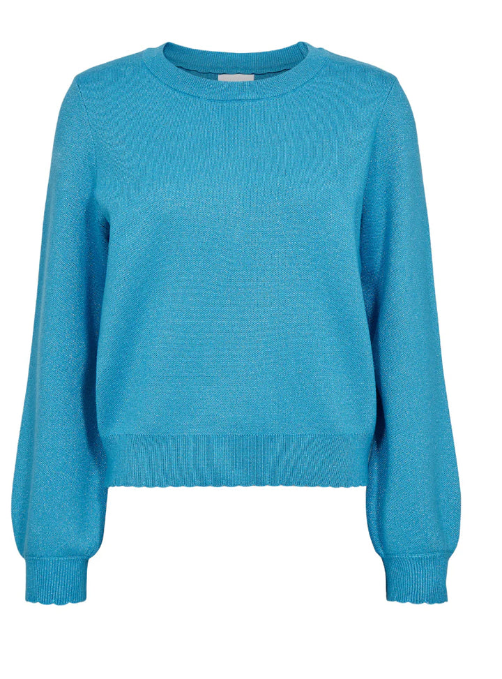 Numph Nubir Aquarius Solid Pullover