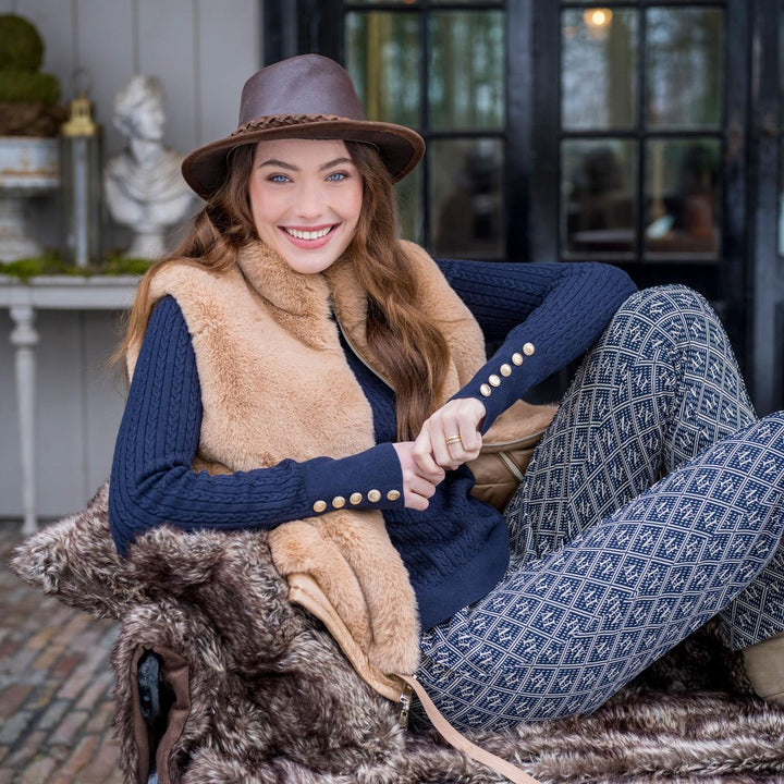 HV Society Ivy Body Warmer | Camel