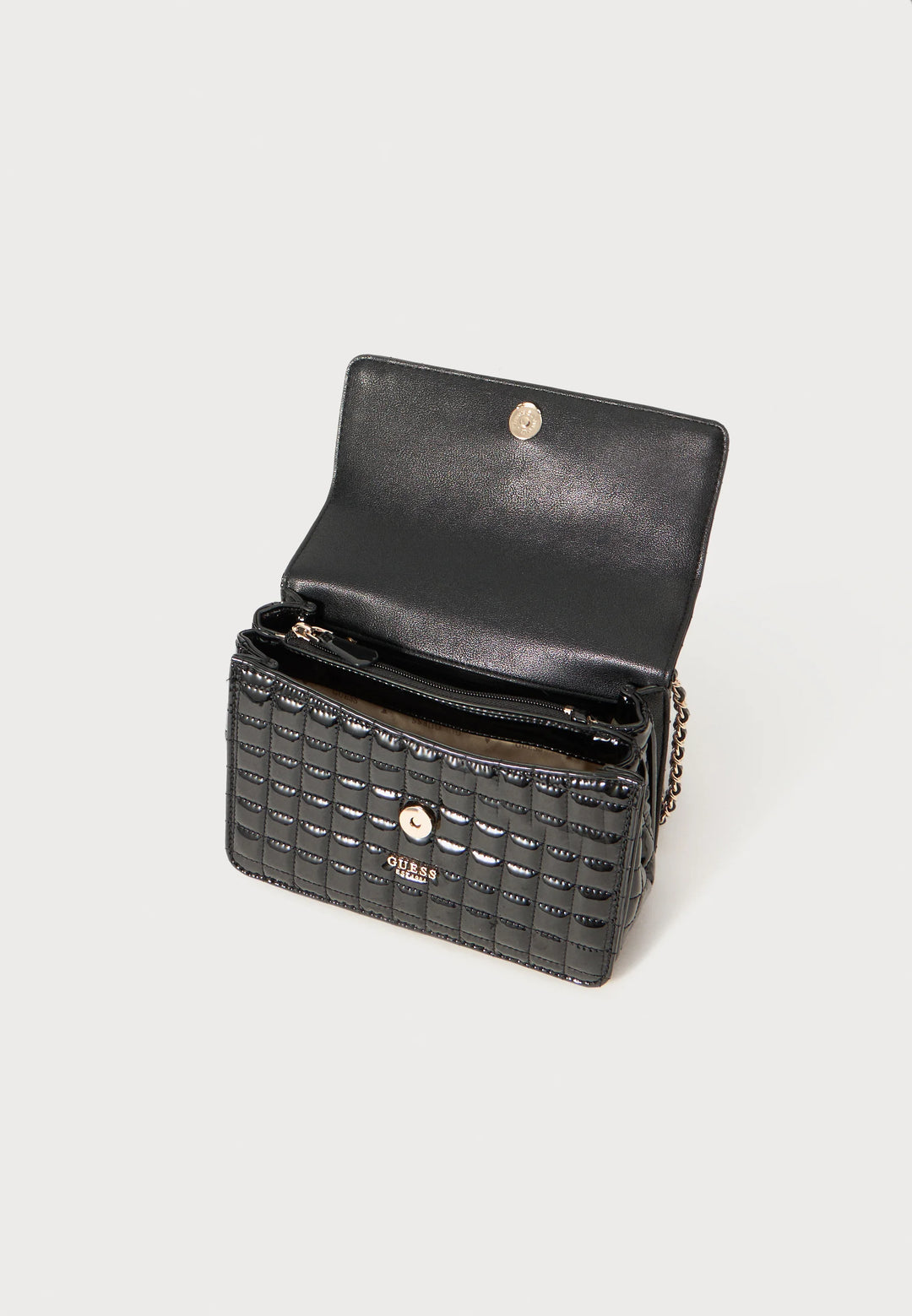 Guess Nadira Black Crossbody Bag