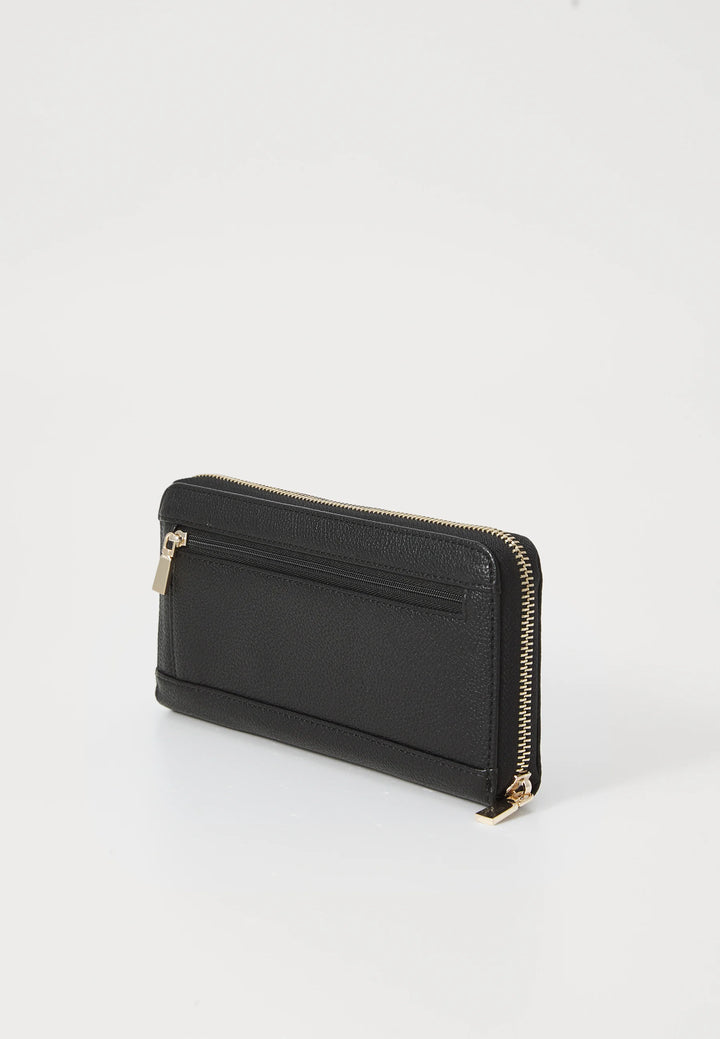 Guess Gregoria large Zip Round black Purse