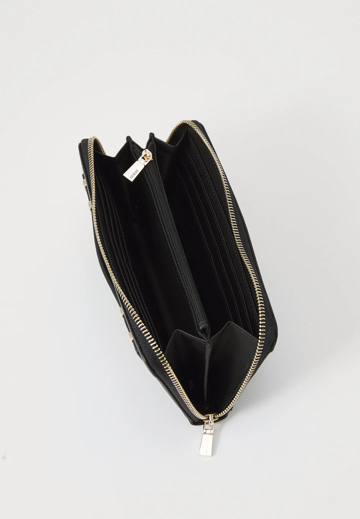 Guess Gregoria large Zip Round black Purse