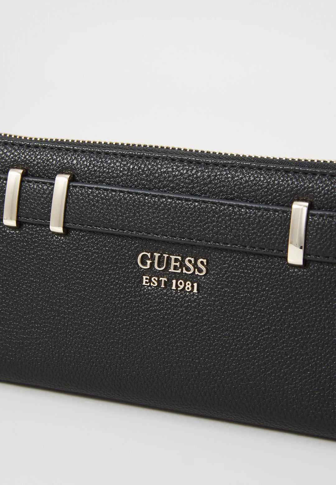 Guess Gregoria large Zip Round black Purse