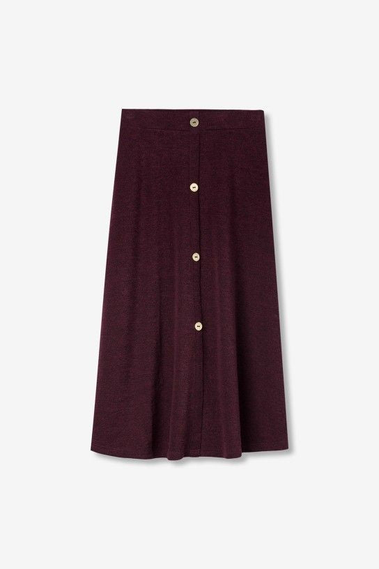 Tiffosi Lucia Fig Midi Skirt