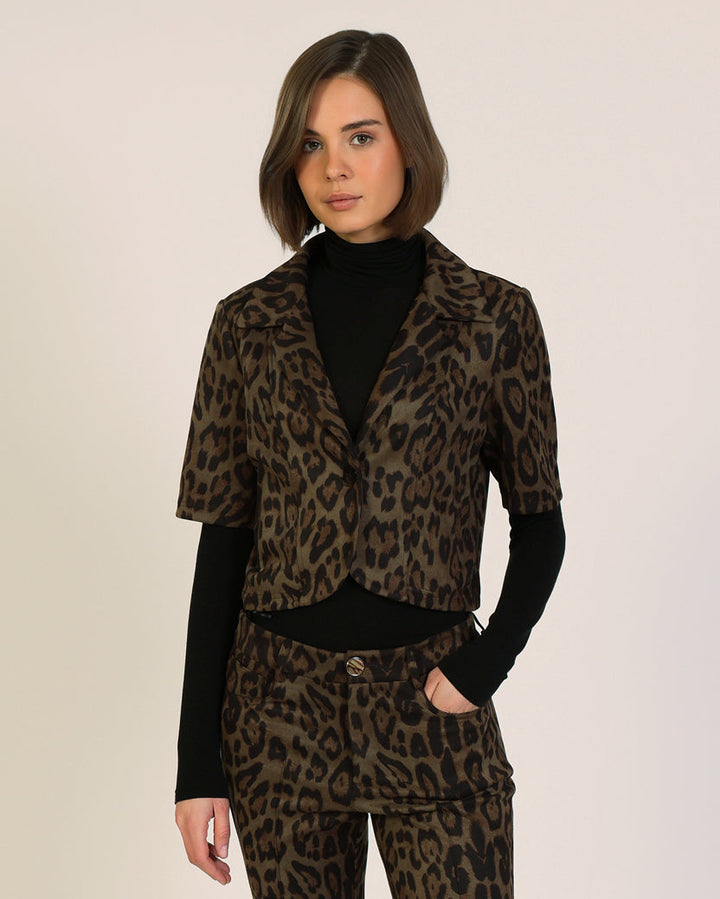 Traffic People Gentle Storm Cropped Jacket