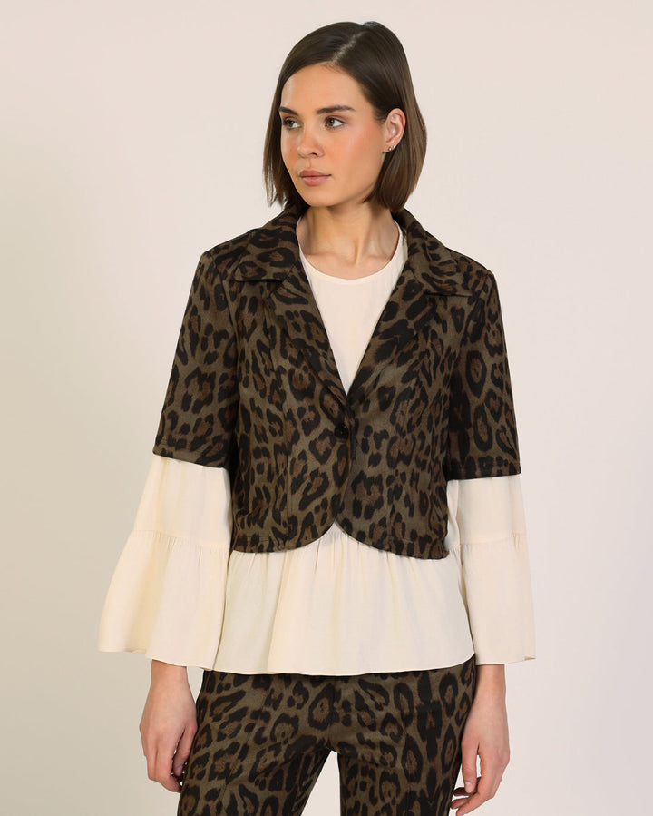 Traffic People Gentle Storm Cropped Jacket