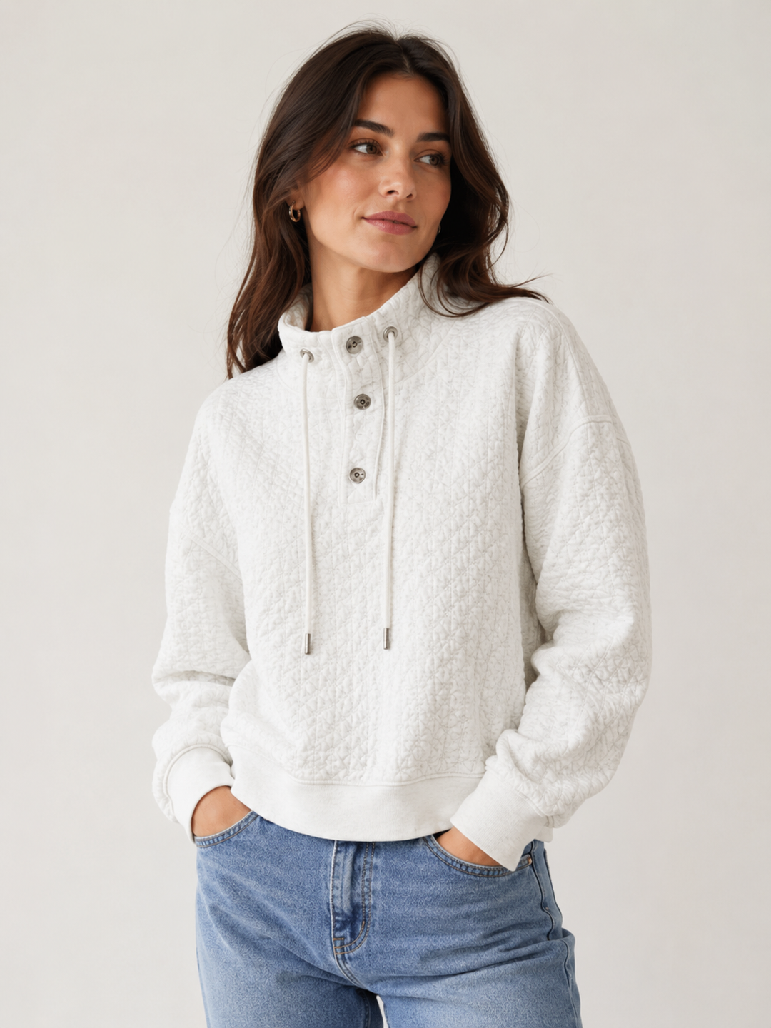 Salsa Lurex Jacquard Sweatshirt