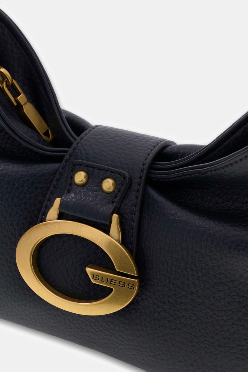 Guess Camden Mini Shoulder Bag | Dark Blue