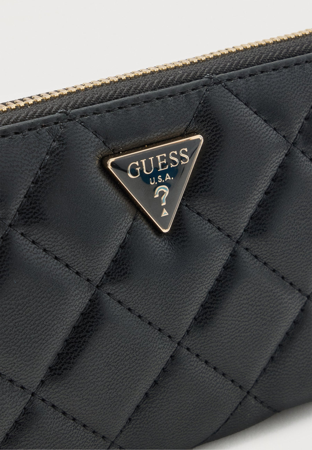 Guess Juliet Large Zip Black Purse