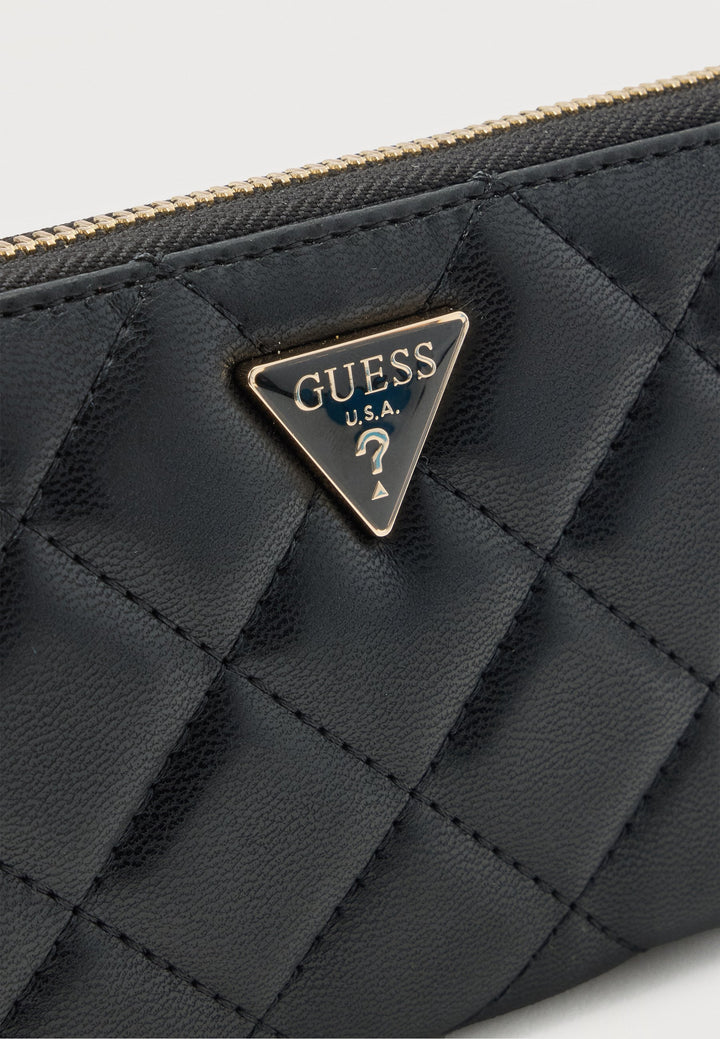 Guess Juliet Large Zip Black Purse