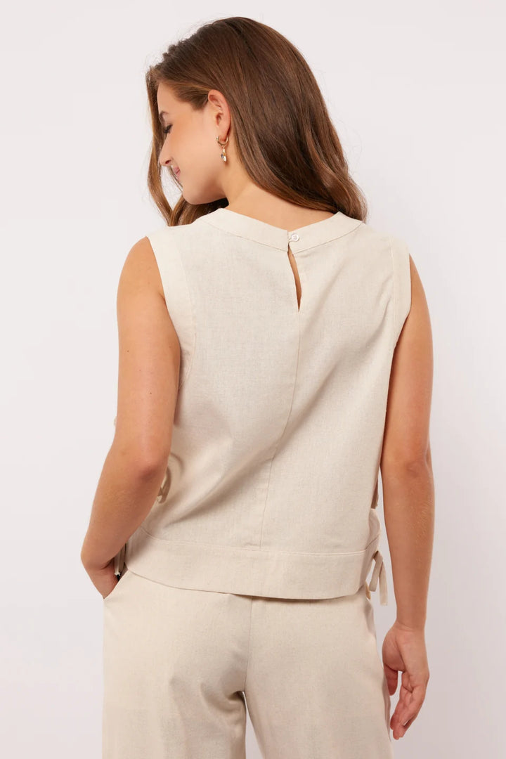 Fluresk Vivianna Sand Top