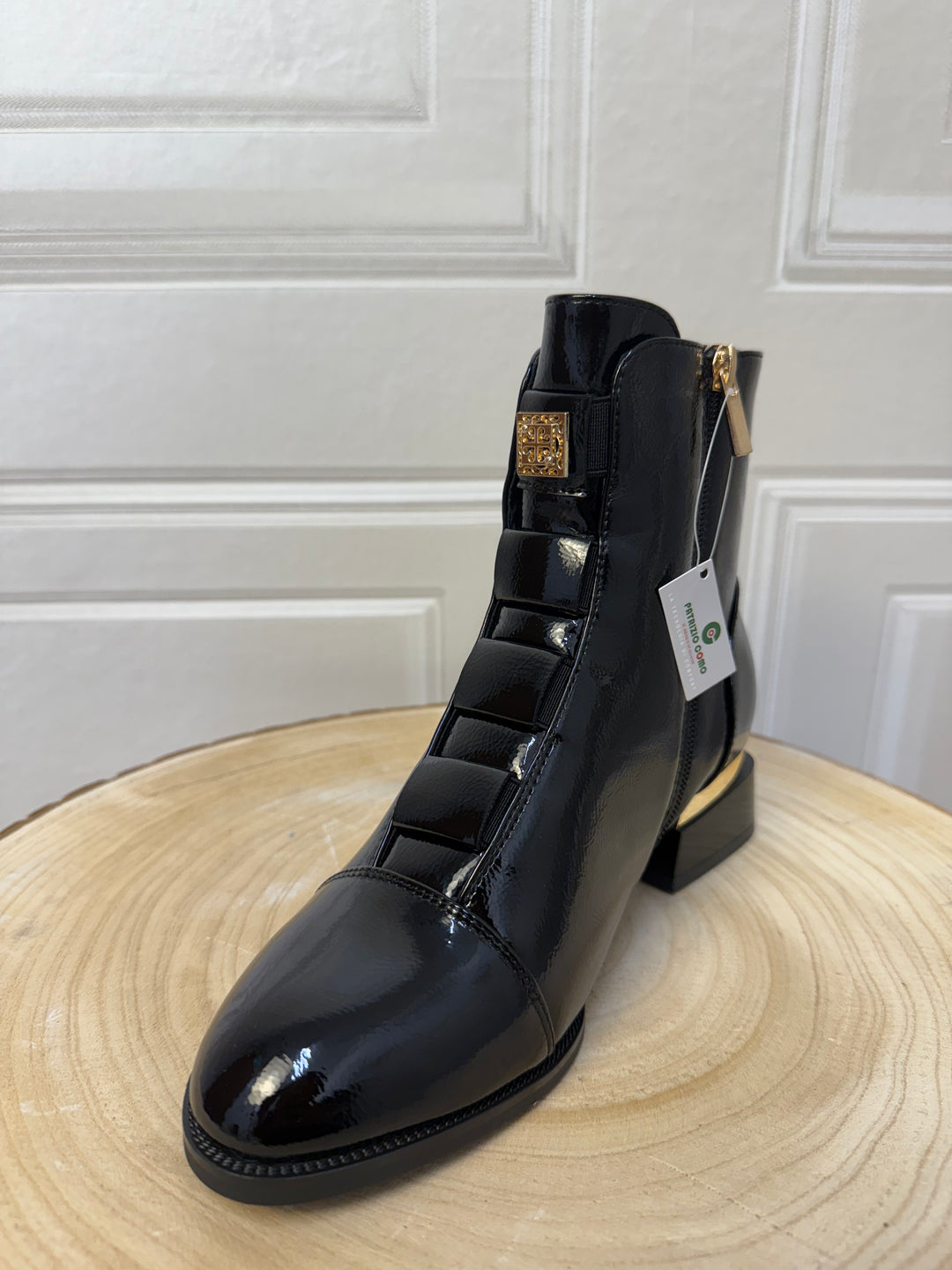 Patrizio Como Lierganes Nero Boot￼