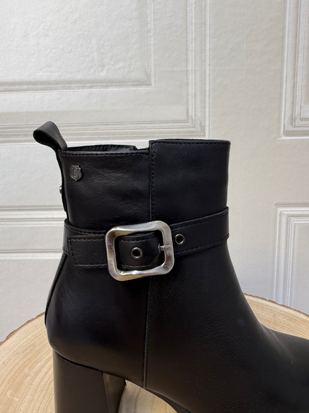 Carmela BN.Piel Black Leather Boot (162533)