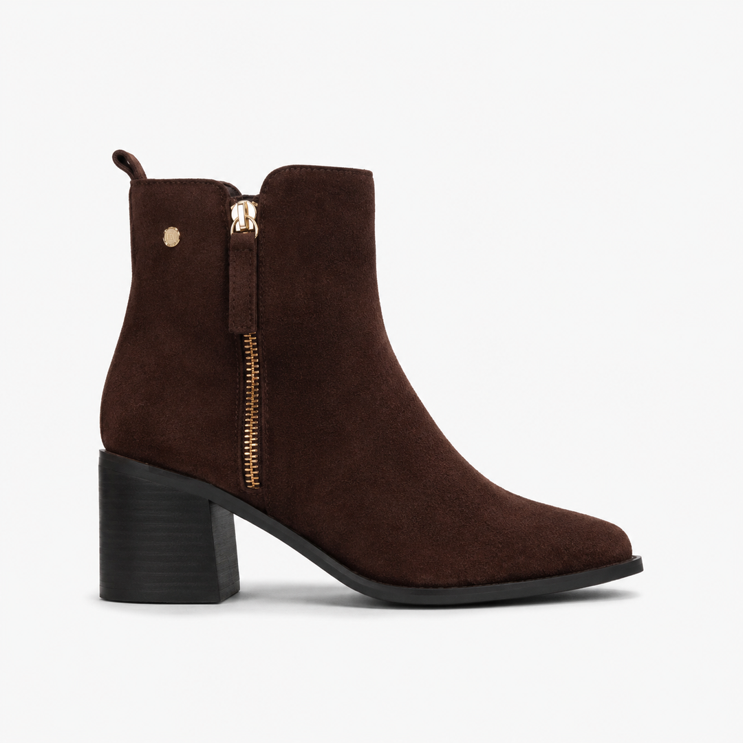 Carmela Botin Brown Suede Boots | 16425702