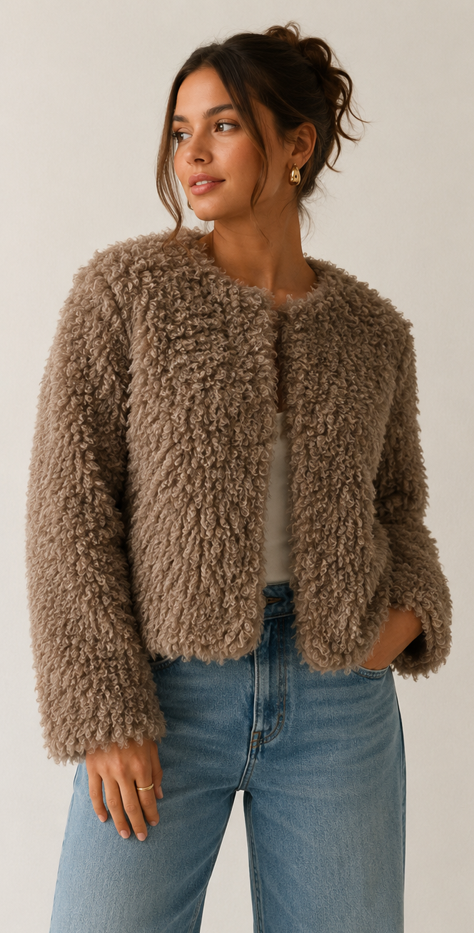 Goa Goa Nela Taupe Jacket