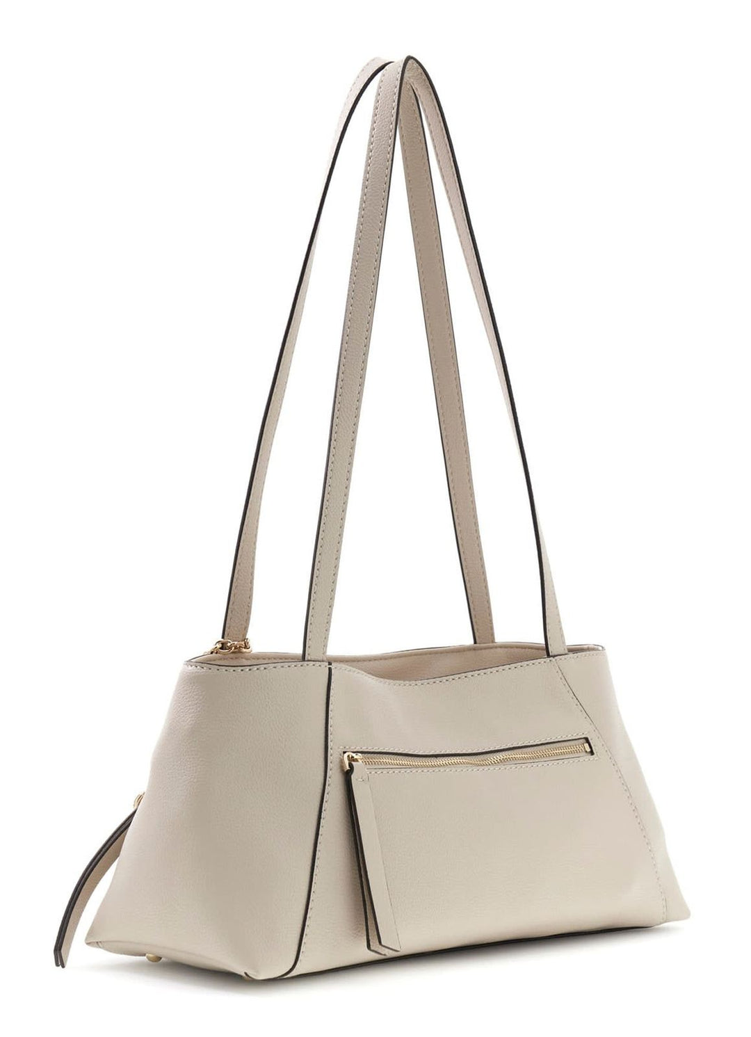 Guess Devon Shoulder Satchel Light Taupe Handbag