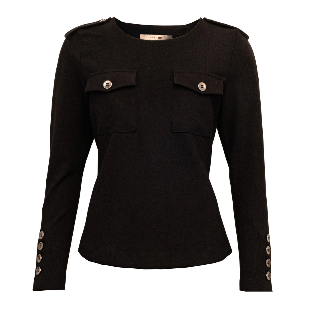 Costa Mani Vincent Sweat Black