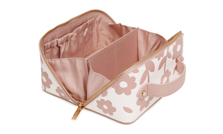 Alice Wheeler Floral Mini Train Case | Pink