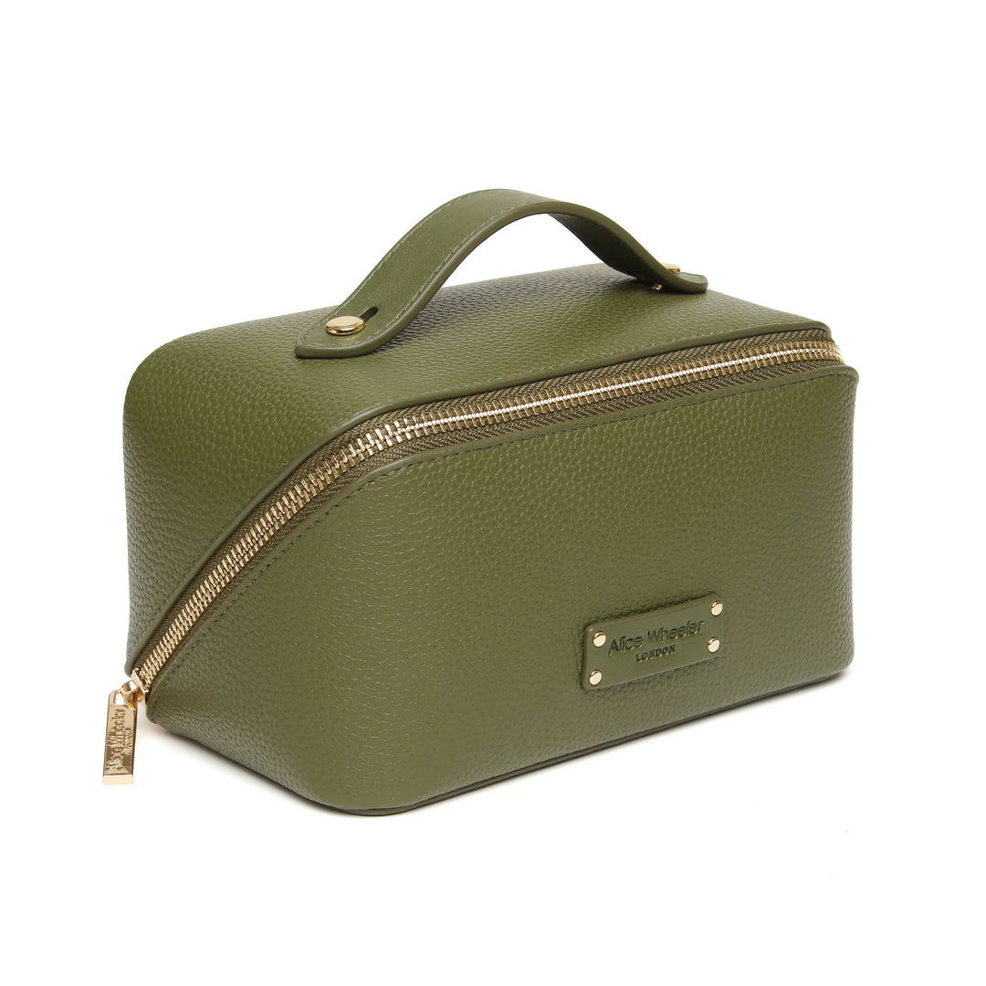 Alice Wheeler Kensington Mini Train Case | Olive