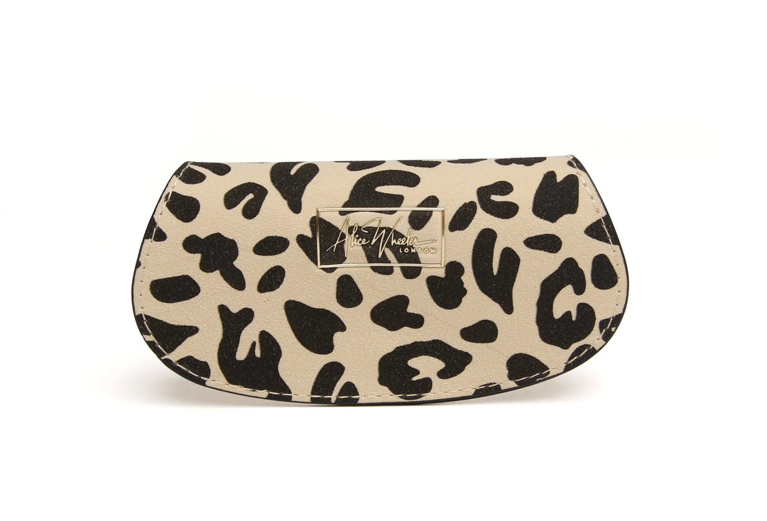 Alice Wheeler Glasses Case | Leopard
