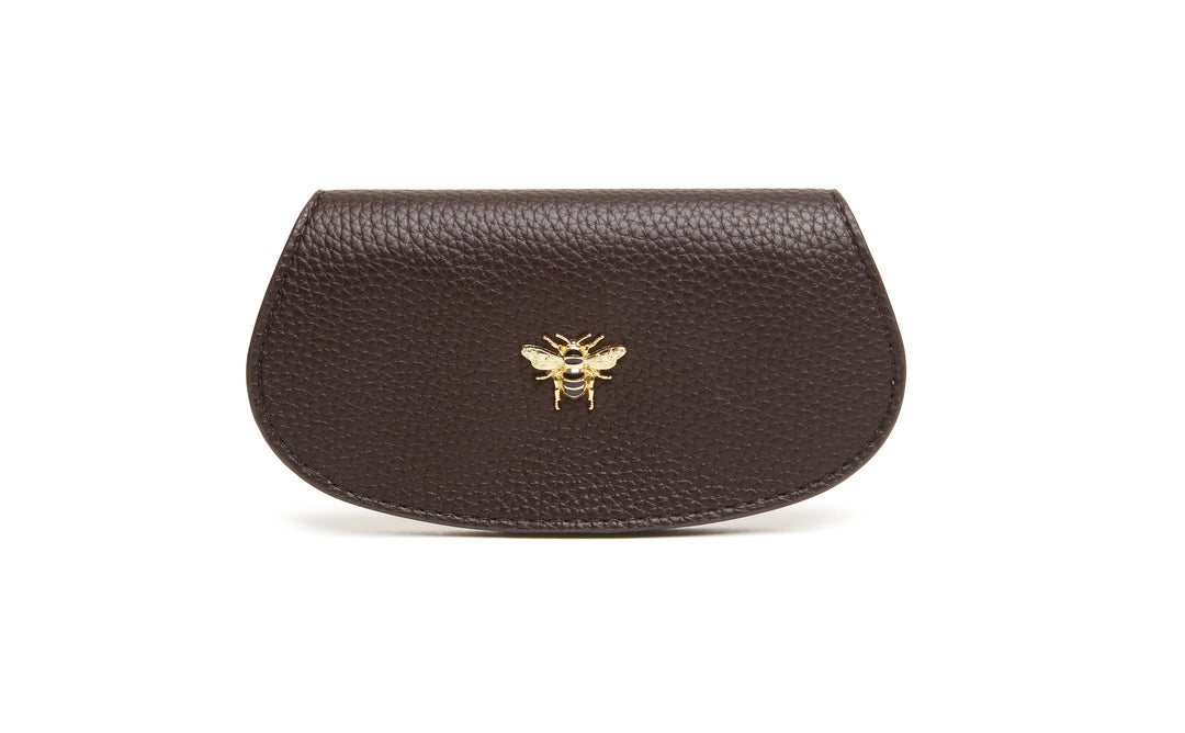 Alice Wheeler Glasses Case | Chocolate