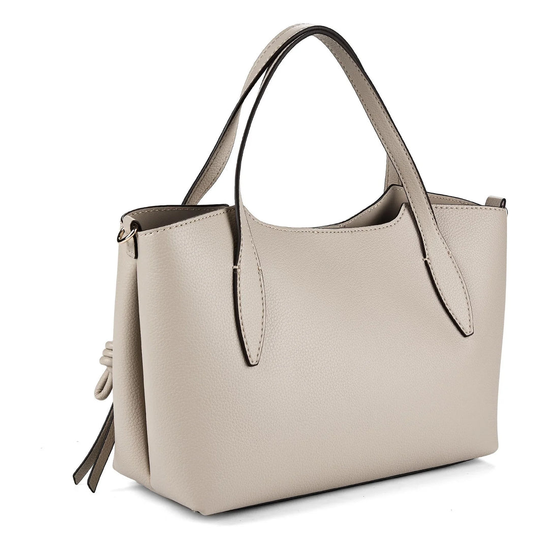 Guess Melody Light Taupe Satchel Bag