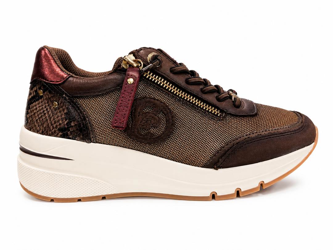 Carmela Z.Piel Marron Runner (164228)