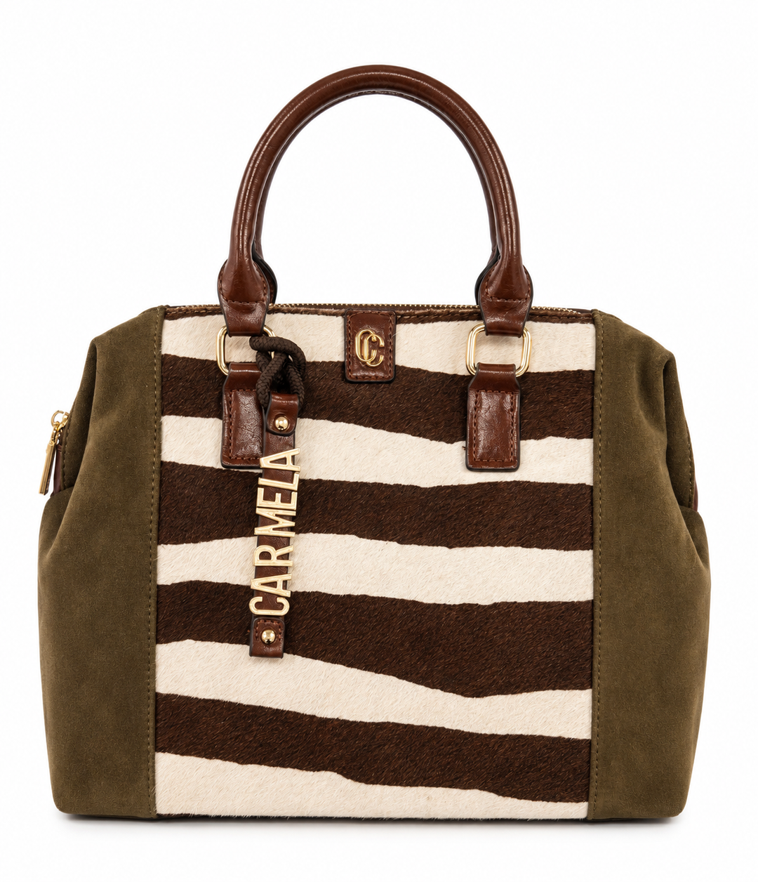 Carmela B.TEX. Kaki Handbag (186253)