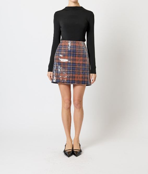 French Connection Lexi Madeline Sequin Skirt