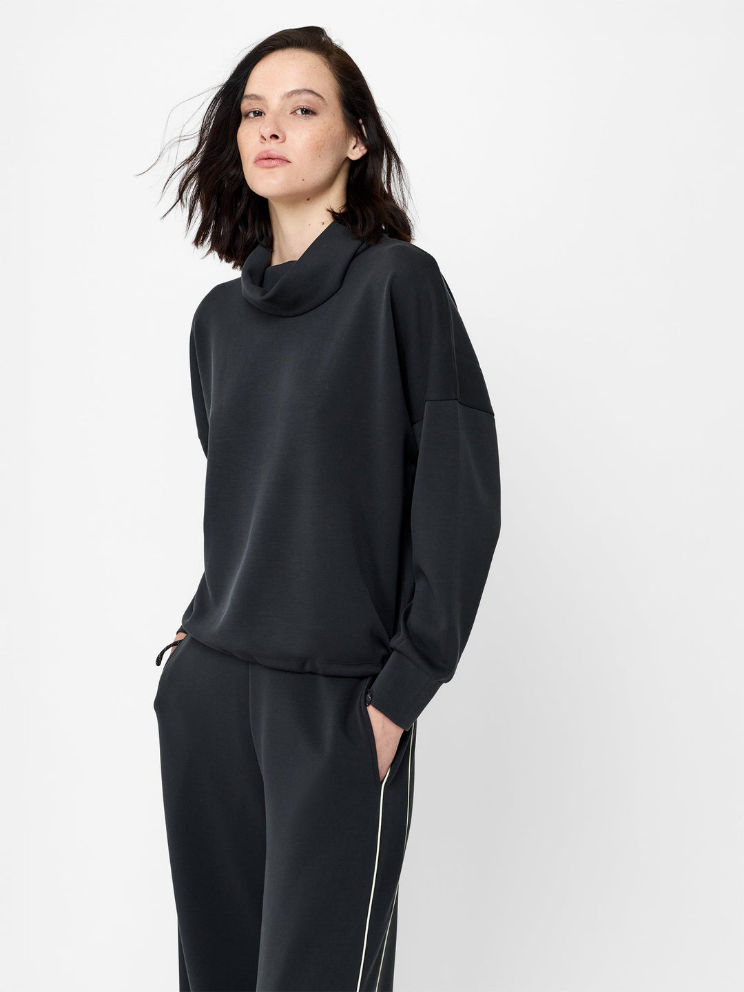 French Connection Wren Graphite Grey Sweatshirt