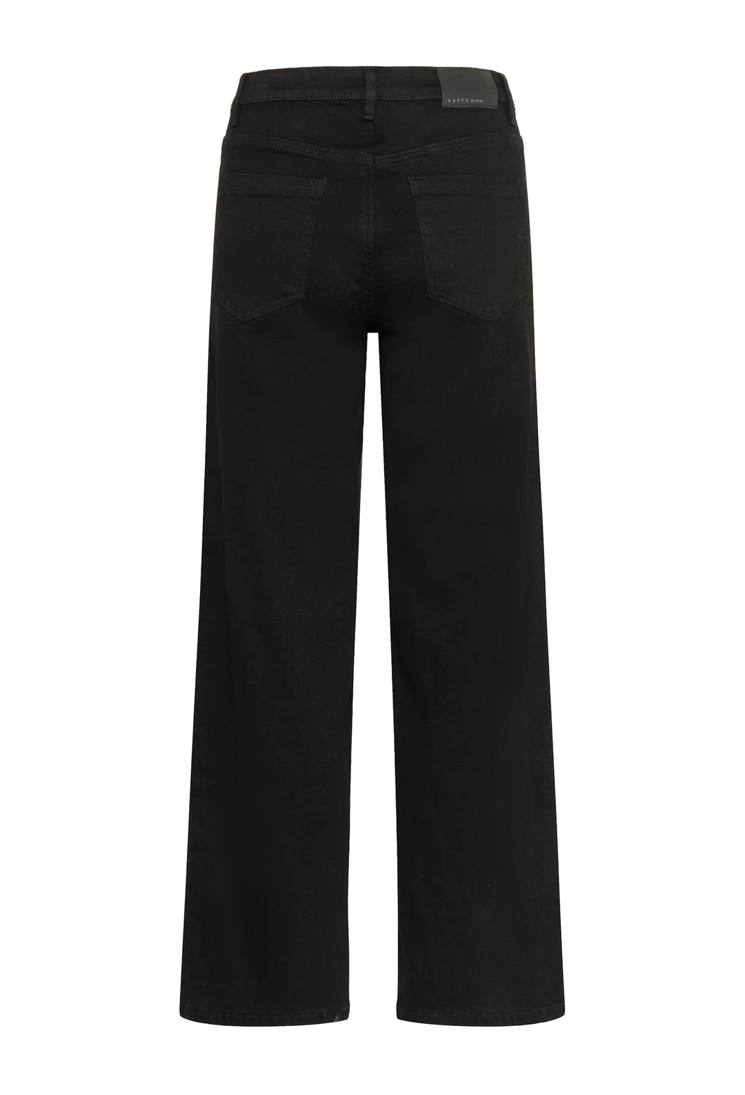 Kaffe KAbrook HW Reg Fit Jean Dark Deep Black