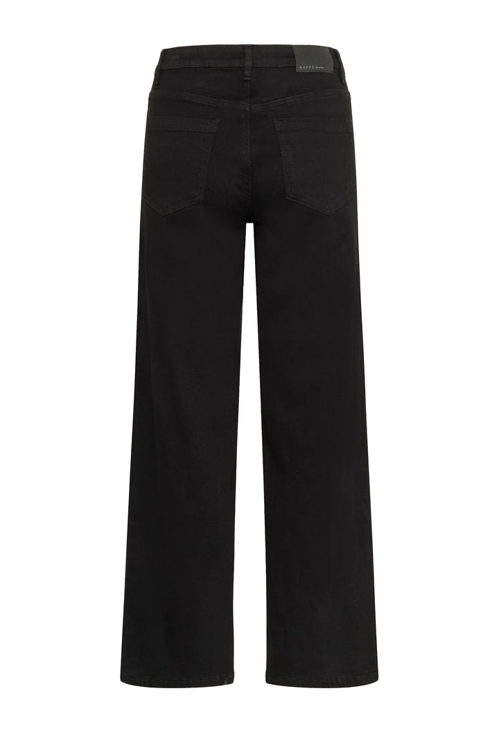 Kaffe KAbrook HW Reg Fit Jean Dark Deep Black