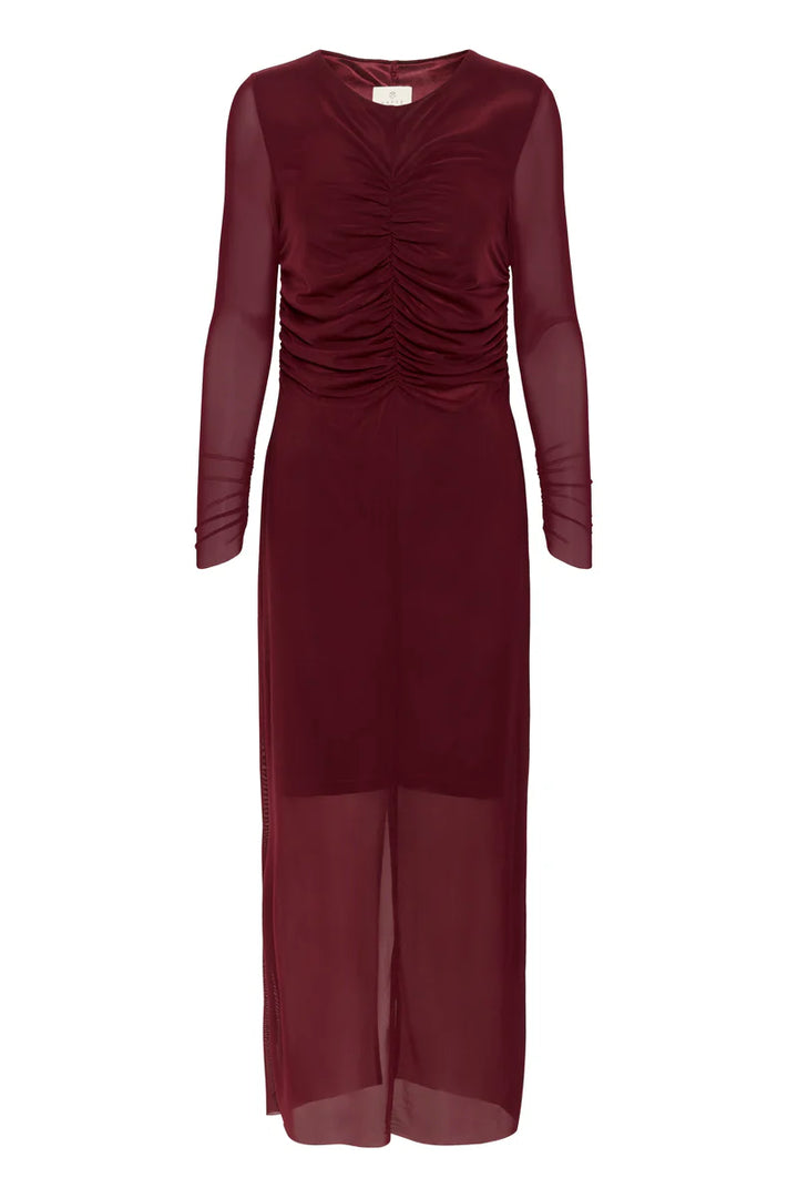 Kaffe KAchai Dress Windsor Wine