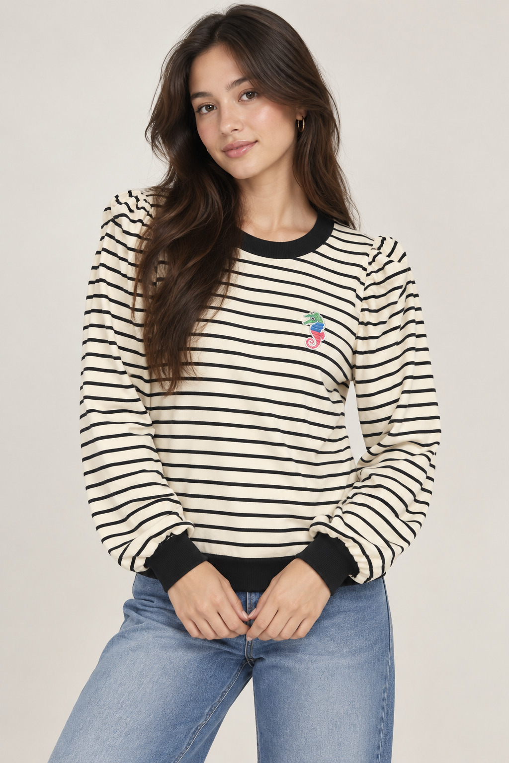 This Girls Curiosity Black Sweater | 10-014