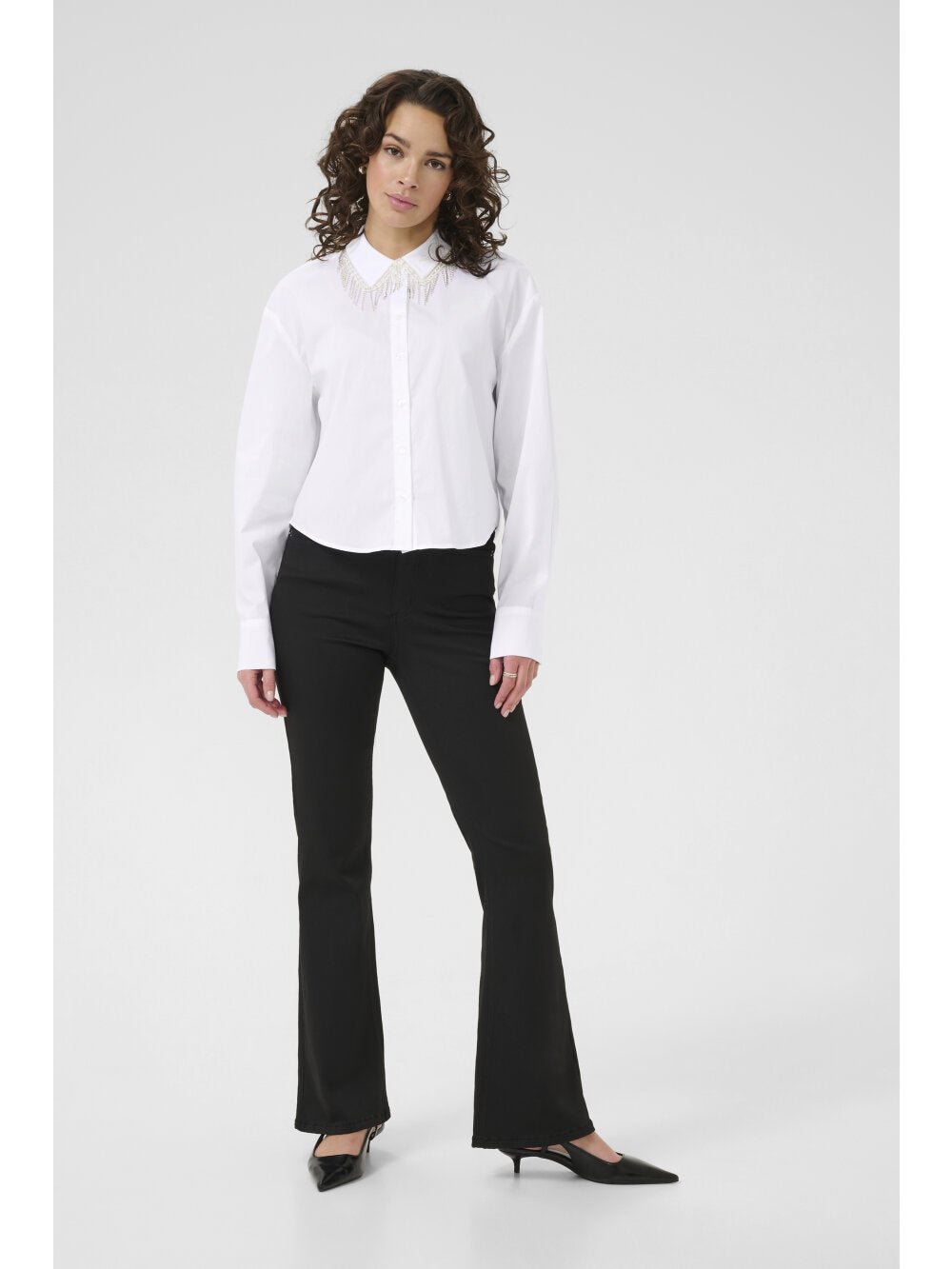 Kaffe KAroxanne Shirt Optical White