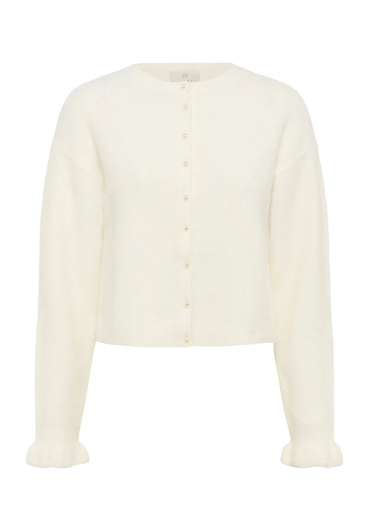 Kaffe KAcourson Knit Cardigan chalk