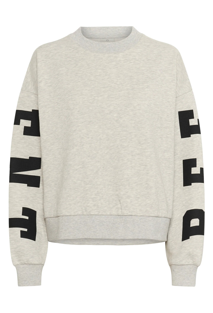 Kaffe KAlise Sweatshirt Grey Melange