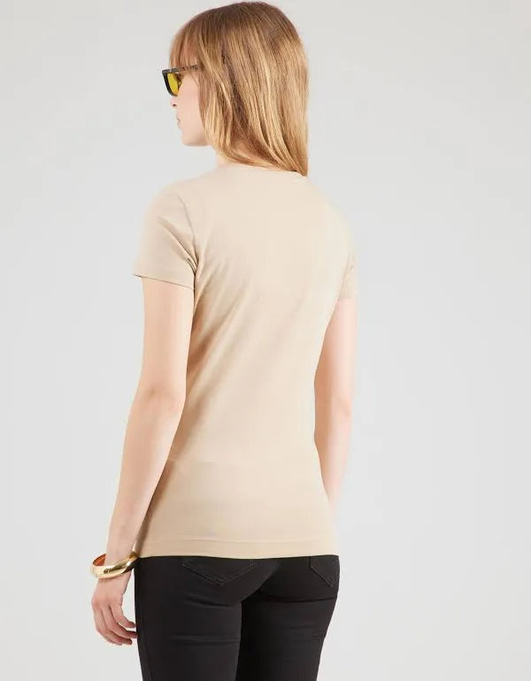 Guess Snake Script Triangle Tee