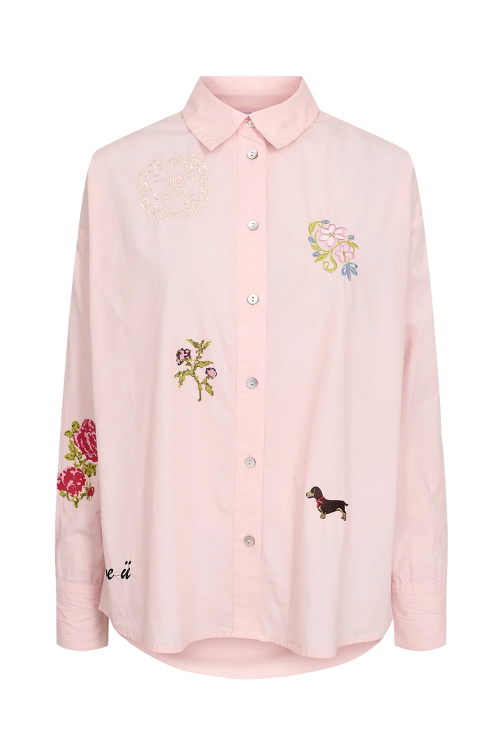 Numph Nuhollie Shirt | Rosy Touch