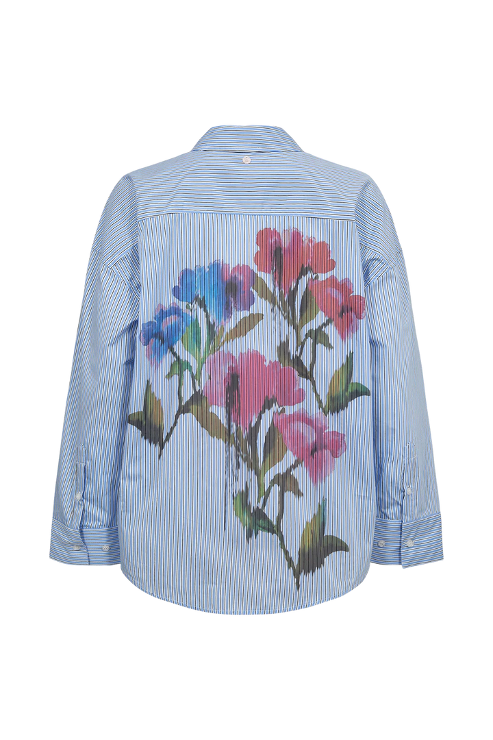 Numph Numayana Printed Shirt | Azurine
