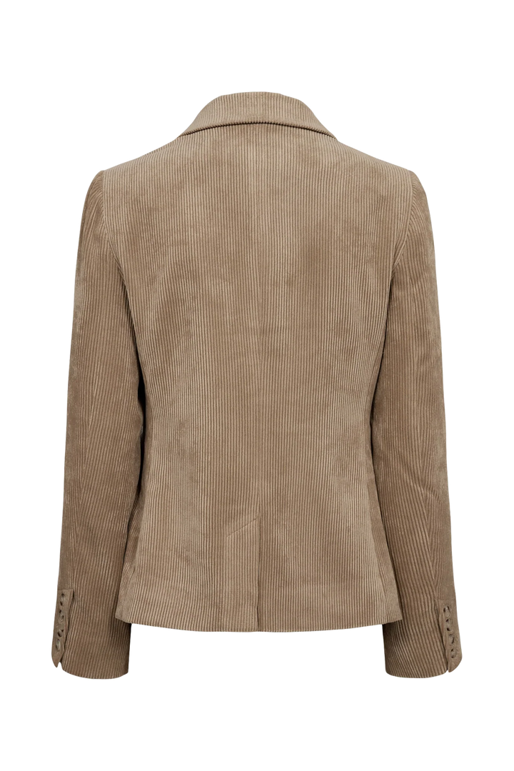 Numph Nucelise Fitted Blazer | Gray Morn