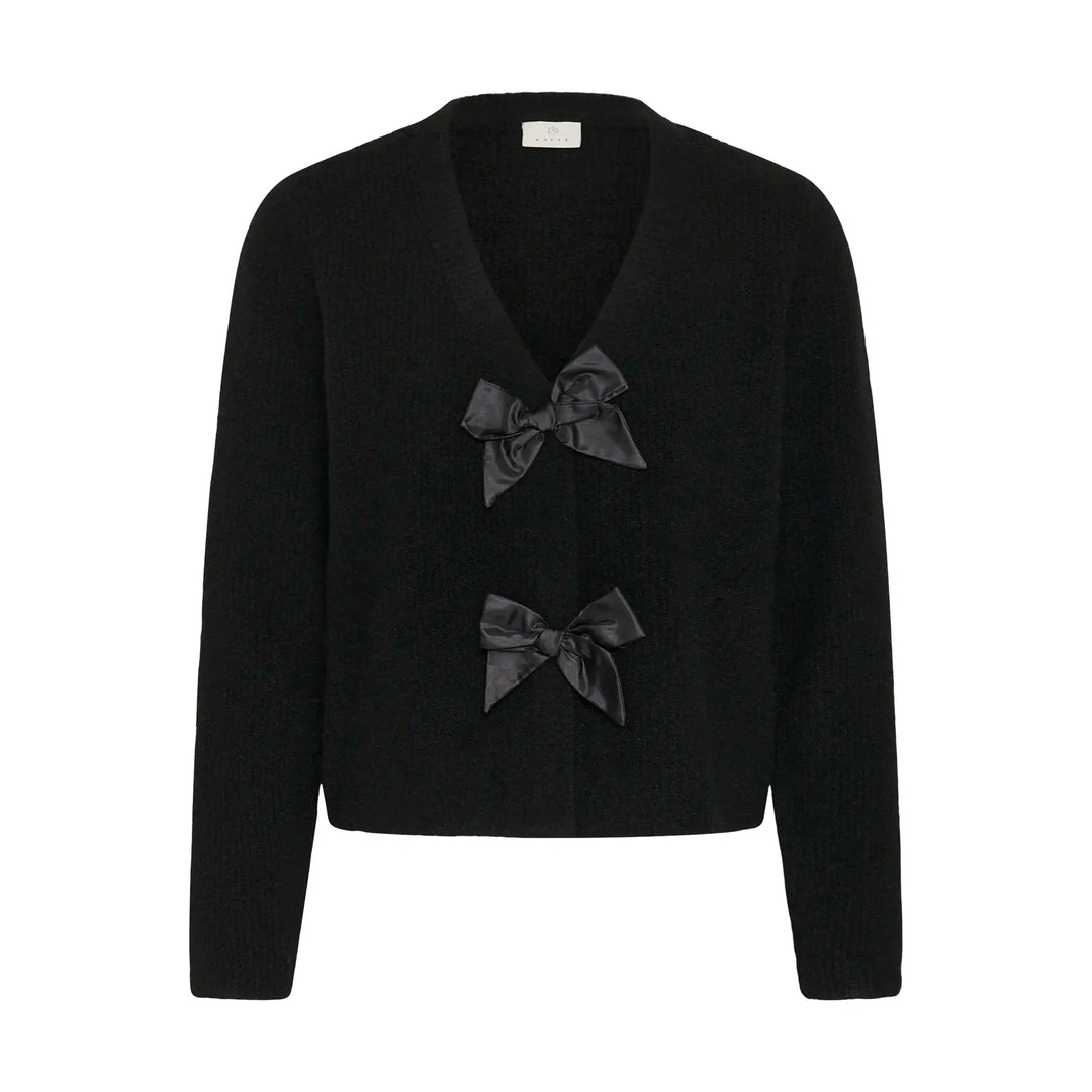 Kaffe Kamay Cardigan | Black Deep