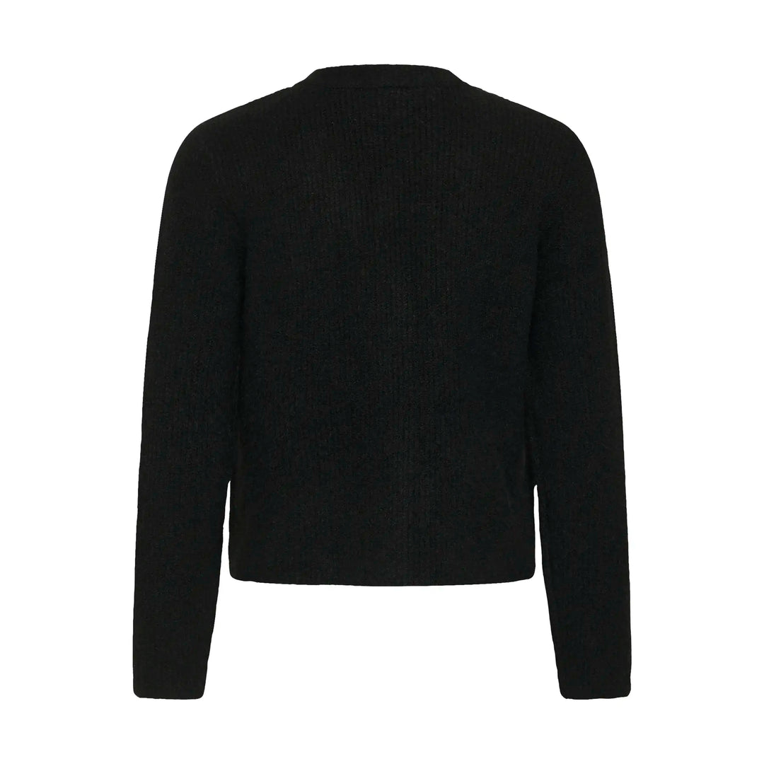 Kaffe Kamay Cardigan | Black Deep