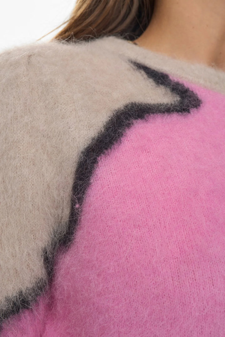 Numph Numarna Suri Pullover Lilac Sachet