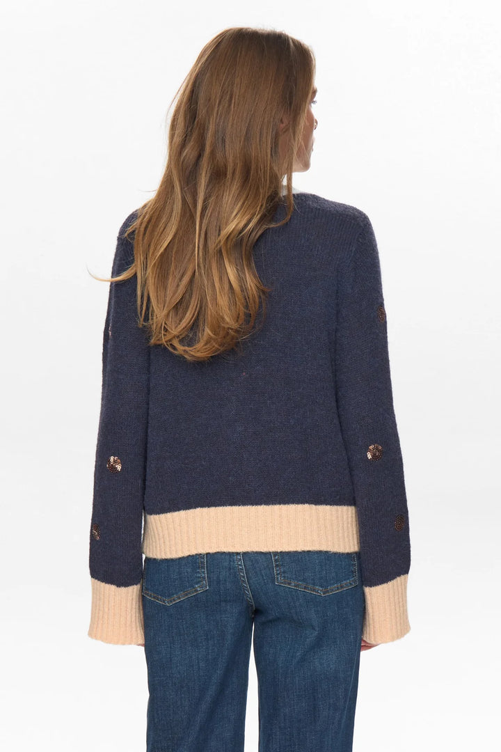Numph Nuatmy Cardigan Dark Sapphire
