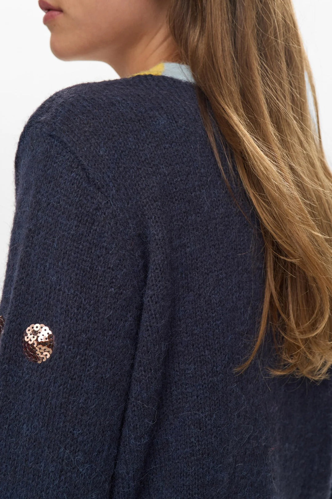 Numph Nuatmy Cardigan Dark Sapphire