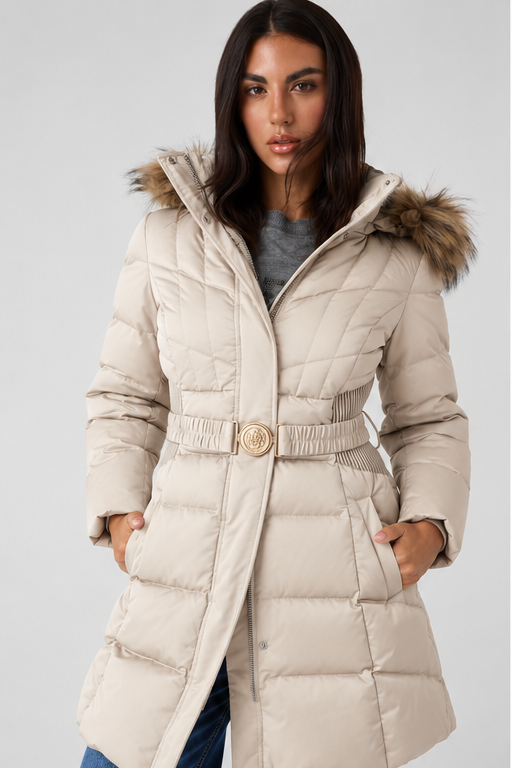 Guess Marina Medium Length Puffer Jacket
