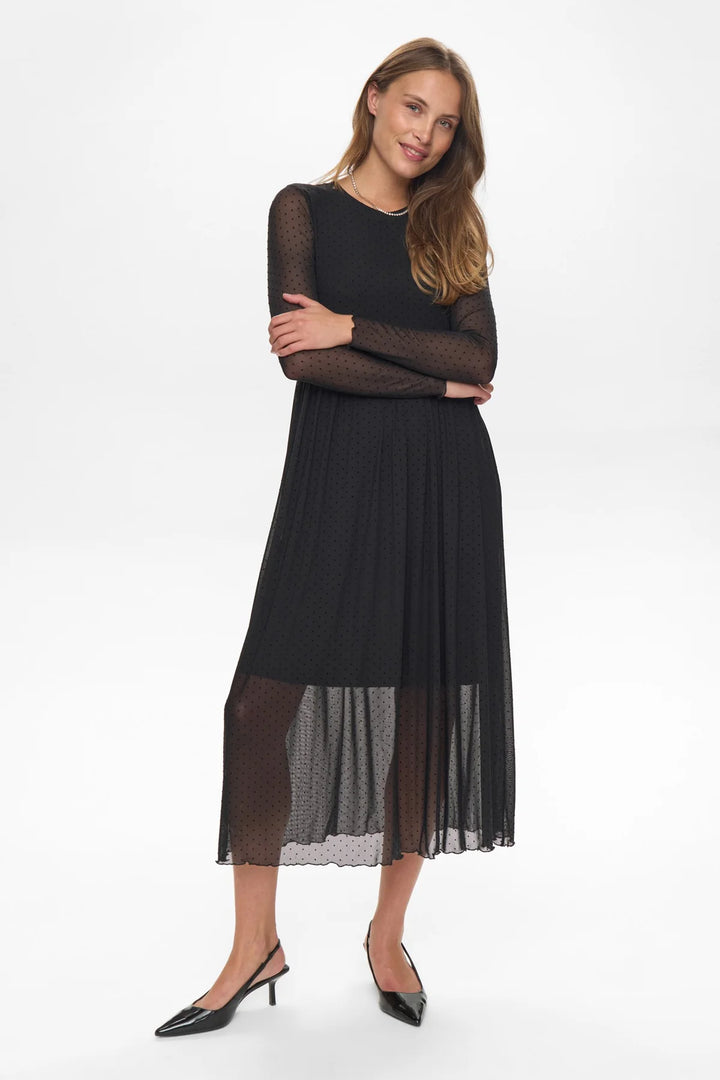 Numph Nujinnie Dress Caviar